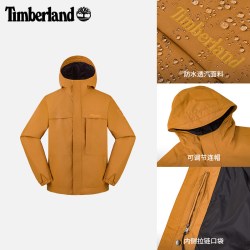 Timberland 官方男装冲锋衣外套夹克防水防风透汽|A695W