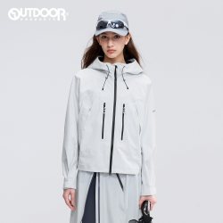 OUTDOOR PRODUCTS 加州云雀26新款冲锋衣女防水透湿外套CORDURA