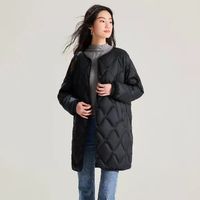 雪中飞 女士中长款轻薄羽绒服