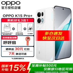 OPPO K15 Pro+ 天玑9500s IPX9防水 赛博光翼 12GB+256GB 手机