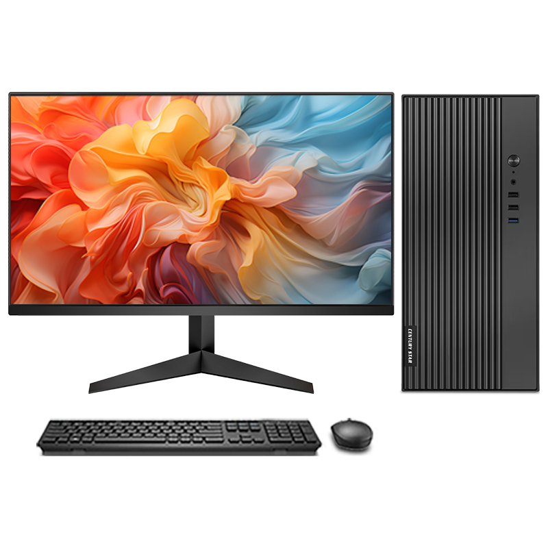 世纪之星 i5-4590 16GB+512GB SSD 集成显卡 台式电脑主机