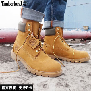 Timberland 经典大黄靴男鞋头层牛皮马丁靴 18094