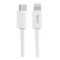 公牛 MFi认证PD快充 Type-C转Lightning数据线 1米 白色