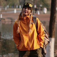 OUTDOOR PRODUCTS 加州云雀软壳外套收腰女防泼透气感加绒多巴胺
