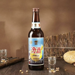 汾酒 山西杏花村汾酒 55度馆藏甄品汾酒 475ml*1瓶装 清香型纯粮白酒