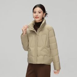 雪中飞 女士短款立领羽绒服