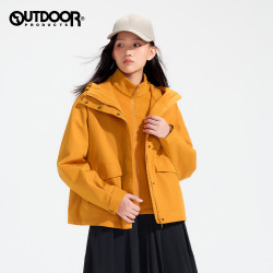 OUTDOOR PRODUCTS 2026秋季新款套绒冲锋衣女户外三合一防水透湿