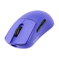 雷神 炽刃X7s Pro Max PAW3955传感器 紫色 无线双模8K电竞鼠标
