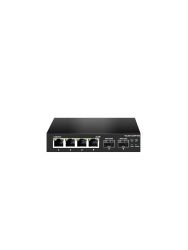 睿颖 2.5G万兆2光4电交换机办公家用稳定版6口10G电竞高速