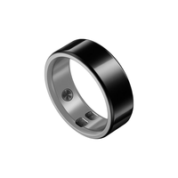 dido Ring L1S 微震预警 陶瓷黑 7号 智能戒指
