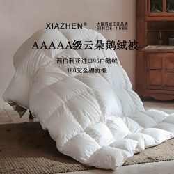 霞珍 白鹅绒冬被