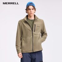 MERRELL迈乐 防风保暖透气 男式抓绒衣