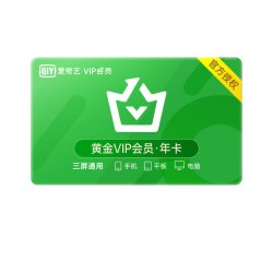 爱奇艺 爱奇艺视频黄金VIP会员 12个月
