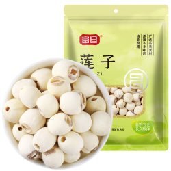 富昌 百合干100g食用新鲜干货特产农家鲜百合花干百合片银耳Y