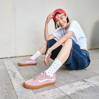 88VIP：VANS 官方 Filmore樱花粉美式复古女鞋板鞋