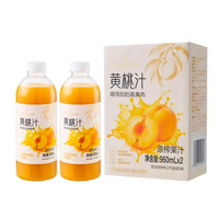 1号会员店 100%NFC黄桃汁 960ml*2 0脂0添加