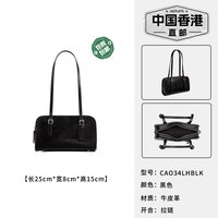 COACH SWING纯色女皮革士腋下斜挎时尚单肩手提包