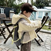 大小卷儿 童软壳冲锋衣三合一巨好看宝宝秋冬装2026新款男女童外套