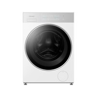 COLMO 北极星洗衣机C2Pro云璃白滚筒纯平全嵌大容量12kg洗脱一体