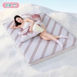 匹鲁 婴儿凉席夏季可水洗凉感冰丝凉席儿童抑菌空调席幼儿园软席子