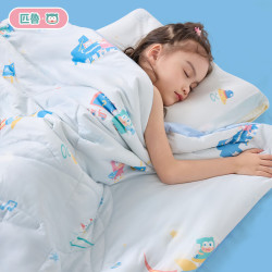 匹鲁 儿童被子A类抗菌夏季凉感被儿童午睡被子空调薄被四季通用可水洗 A类可机洗-凉感被丨