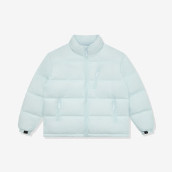 UNDEFEATED 五条杠官方冬季密可柔立领短款厚款羽绒服