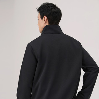 Levi's 李维斯 加绒立领LOGO卫衣 黑色 XL