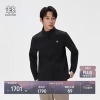 KOLON SPORT TECHSHELL 3L软壳夹克 透湿防水防风 黑色BK-男 XL