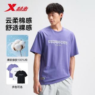 特步 男款运动T恤 975229010202