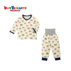 HOT BISCUITS MIKIHOUSE MIKIHOUSE儿童睡衣两件套宝宝睡衣长袖长裤家居服春秋HOTBISCUITS