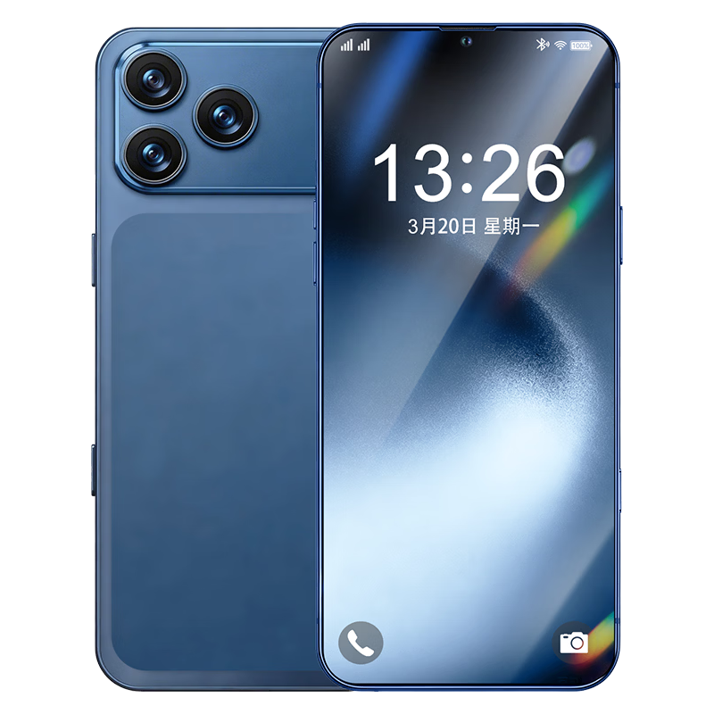 金立 F17 Pro Max 大字大声AI辅助 蓝色 8GB+128GB 智能手机