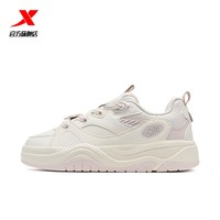 特步 正品女鞋2026秋季新款板鞋平底鞋女款休闲鞋运动鞋百搭潮流鞋
