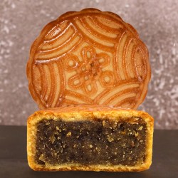 阿尔发 新品无糖月饼散装五仁蛋黄豆沙黑芝麻馅广式月饼中秋礼盒装