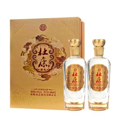 杜康 献礼酒礼盒浓香型白酒52度500ml*2瓶纯粮食酒礼盒装送长辈