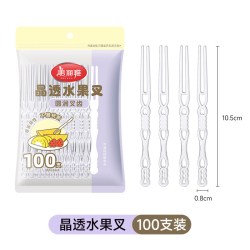 美丽雅 一次性叉子食品级