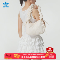 adidas 三叶草女包 RUF SHLDR BAG 荷叶边时尚潮流可调节肩带运动单肩包