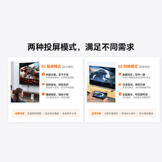 胜为 DHD1080G 无线投屏器 HDMI同屏