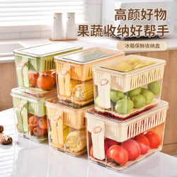 冰箱收纳盒保鲜盒食品级冷冻专用厨房整理神器蔬菜水果鸡蛋储物盒