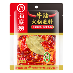 海底捞 浓香牛油火锅底料 500g