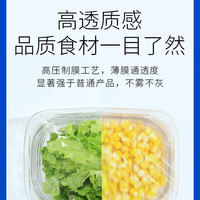 100个保鲜膜彩条保鲜膜套保鲜罩剩菜防串味家用保鲜套