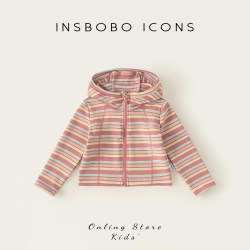 insbobo 女童外套秋装2026新款儿童衣服洋气宝宝上衣好看春秋童装10A抗菌