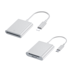 斯洛普 USB2.0多合一读卡器 SD/TF卡 Type-C接口
