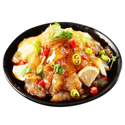 渔公码头 即食酸辣海蜇头*2盒1200g(净重）