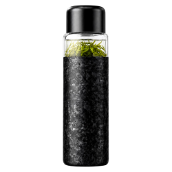 京东京造 纯钛保温杯 磁吸茶水分离 黑色 480ml