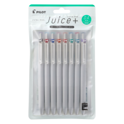 百乐 JUICE+ 0.4mm ST笔尖 8色套装 中性笔