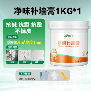 凯立特补墙膏膏白色腻子粉乳胶漆墙壁修复