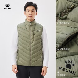 卡尔美 户外轻薄羽绒马甲