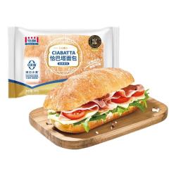 MANKATTAN 0蔗糖轻脂恰巴塔面包80g*3包