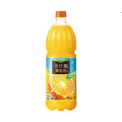 可口可乐 美汁源果粒橙 1.25L*2瓶