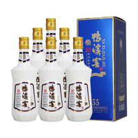 鸭溪窖 精品 浓香型白酒 55度 500ml*6瓶 礼盒装